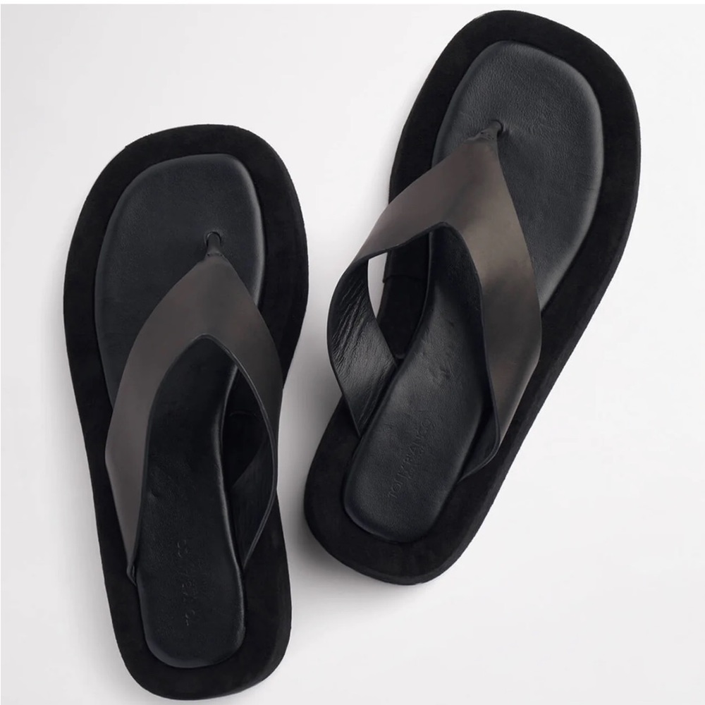 Tony Bianco Black Sandals